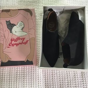 Jeffery Campbell Otho suede booties